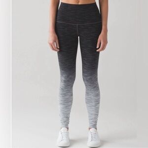 Lululemon Wunder Under Hi Rise Tight Ombre Melange 31" Size 4